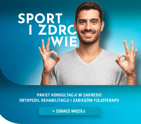 Centrum medyczne Bytom - SPORT I ZDROWIE - Pakiet konsultacji w zakresie ortopedii, rehabilitacji i zabiegów fizjoterapii