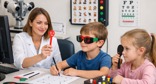 Poradnia Ortoptyczna Bytom - Rozwijanie spostrzegania i koordynacji wzrokowo-ruchowej