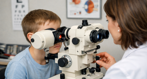 Poradnia Ortoptyczna Bytom - Badanie na synoptoforze