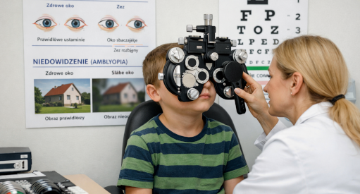 Poradnia Ortoptyczna Bytom - Diagnostyka zeza i niedowidzenia